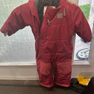 Kids Red Snowsuit